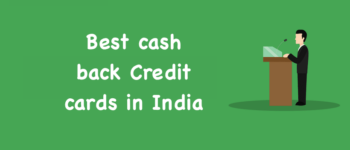 best cash back Credit cards in India