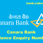 Canara Bank Balance Enquiry Number
