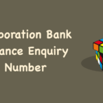 Corporation Bank Balance Enquiry Number