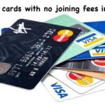 Credit cards with no joining fees in India
