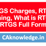 RTGS Charges, RTGS Timing