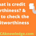 credit worthiness